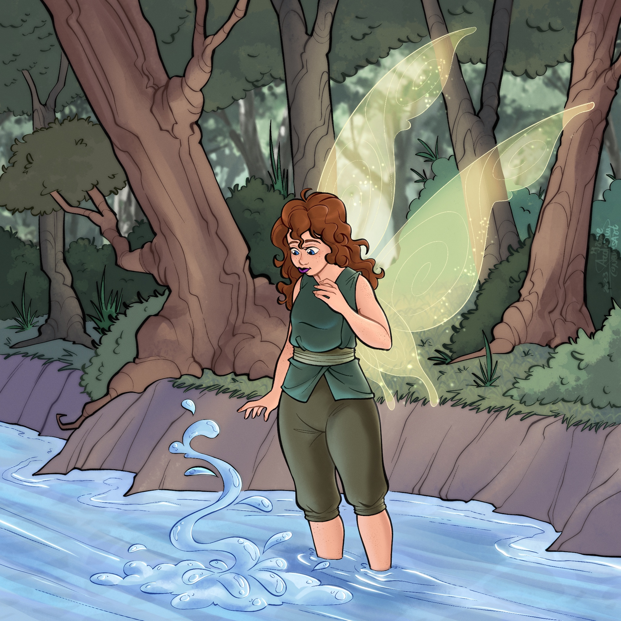 Trying out the new powers Trying out the new powers